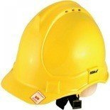 Kask ochronny CZERWONY