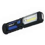 Latarka aku. 3W COB LED + 1W LED, zasilacz USB na 230V i 12V