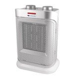 Termowentylator ceramiczny z oscylacją 1500W biało-srebrny