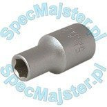 Nasadka 6kąt 1/4" 11 mm z przywieszką