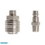 DEDRA PANSAM Komplet szybkozłączek gwint zewnętrzny 1/4'' A535402